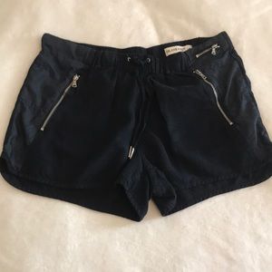 Black zipper shorts - Blank NYC